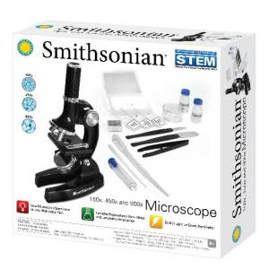 Smithosonian 150X, 450X and 900X Microscope Kit