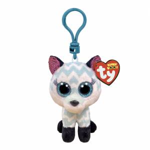 Ty Beanie Boos - Plush Clip - Atlas the Aqua Fox