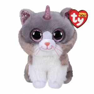 Ty Beanie Boos - Regular Plush - Asher the Cat with Horn