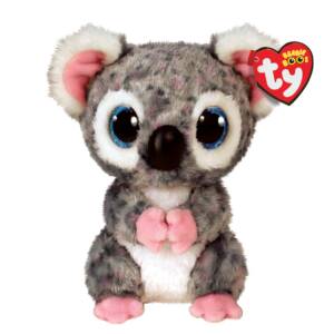 Ty Beanie Boos - Regular Plush - Karli the Grey Koala Spot