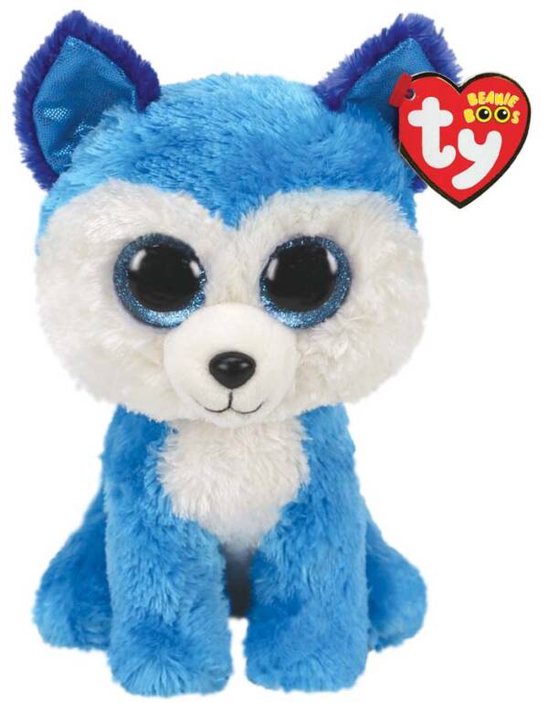 Ty Beanie Boos - Medium Plush - Prince the Blue Husky