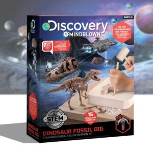 Discovery Mindblown - Dinosaur Fossil Dig (Tyrannosaurus Rex Excavation Kit)