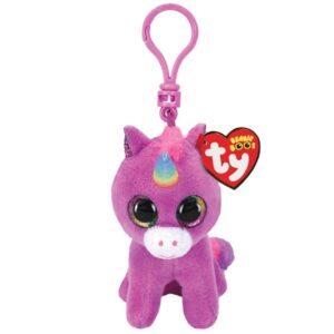 Ty Beanie Boos - Plush Clip - Rosette the Unicorn