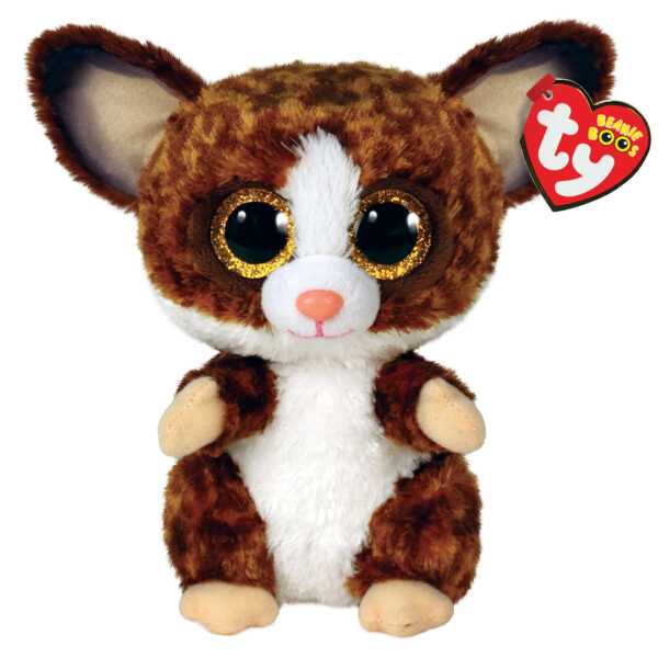 Ty Beanie Boos - Medium Plush - Binky the Brown Bush Baby