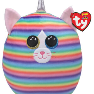 Ty Squish-A-Boo - Large Plush - Heather the Pastel Stripped Cat