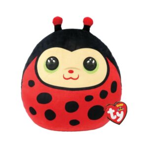 Ty Squish-A-Boo - Medium Plush - Izzy the Ladybug