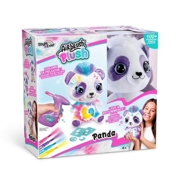 License-2-Play Style 4 Ever Customizable Airbrush Plush Panda