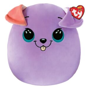 Ty Squish-A-Boo - Large Plush - Bitsy the Purple Dog