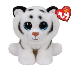Ty Beanie Boos - Regular Plush - Tundra the White Tiger