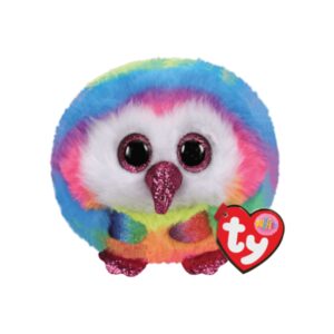 Ty Puffies - Owen the Multicolour Owl