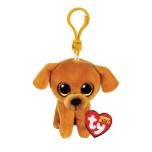 Ty Beanie Boos - Plush Clip - Zuzu the Tan Dog