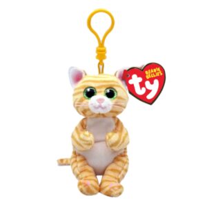 Ty Beanie Boos - Plush Clip - Mango the Gold Striped Cat