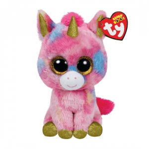 Ty Beanie Boos - Regular Plush - Fantasia the Multicolour Unicorn