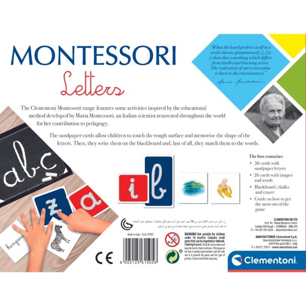 Clementoni - Montessori Letters