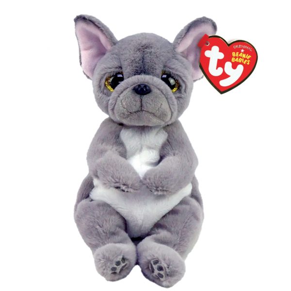 Ty Beanie Bellies - Regular Plush - Wilfred the Grey Dog