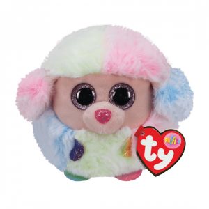 Ty Puffies - Rainbow the Poodle