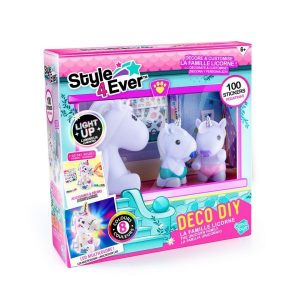 Style 4 Ever - Light Up Unicorn Family